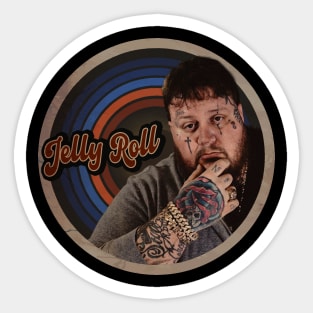 Jelly Roll blue color Sticker